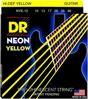 Foto 1 | Foto 1 | Cuerdas Para Guitarra Eléctrica Dr Strings Hi-def Neon Nye-10 - Venta Internacional.