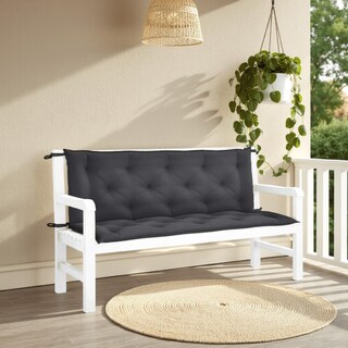 Foto 6 | Foto 6 | Cojín De Banco Exterior Benzara Claire 150x50x7 Cm Negro - Venta Internacional.