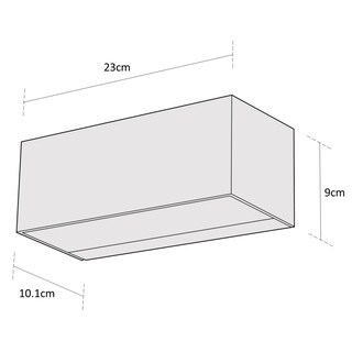 Foto 7 | Foto 7 | Estevez Luminaria Led Para Sobreponer En Muro Modelo Ara Focos E26 O A19 Protección Ip65 Color Gris Urbano