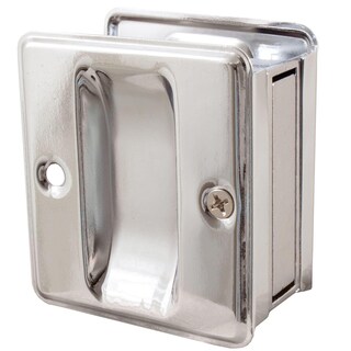 Foto 1 | Foto 1 | Cerradura Para Puerta Empotrada Cuadrada Stone Harbor Hardware En Cromo Pulido - Venta Internacional.