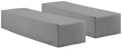Foto 1 | Foto 1 | Juego De Fundas Para Patio Crosley Furniture 2 Piezas Impermeables Grises - Venta Internacional.