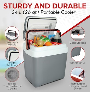 Foto 2 | Foto 2 | Enfriador Portátil Eléctrico Koolatron 25l (26qt) Para Coche - Venta Internacional.