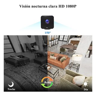 Foto 3 | Foto 3 | Mini Cámara Lab.g Espía 1080p Wifi Con Batería Recargable 7 Horas Negro