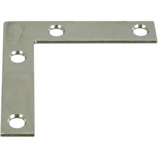 Foto 1 | Foto 1 | Hierro De Esquina Plano National Hardware N266-502 Zinc 6 35 Cm - Venta Internacional.