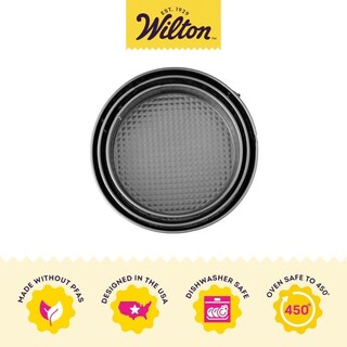 Foto 3 | Foto 3 | Juego De Utensilios Para Hornear Wilton De 3 Piezas Antiadherentes Springform 20 23 25 Cm - Venta Internacional.