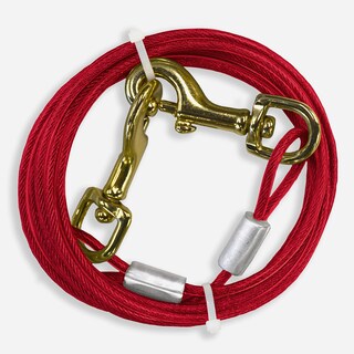 Foto 2 | Foto 2 | Cable De Amarre Para Perros Con Cuatro Patas  Peso Mediano  3 M  Rojo - Venta Internacional.
