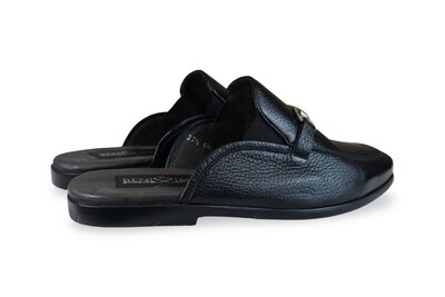 Foto 3 | Foto 3 | Mocasin Tipo Mule Hombre Benissimo Abel Negro Piel