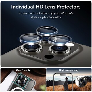 Foto 5 | Foto 5 | Protector De Pantalla Esr Armorite Para Iphone 15 Pro + 2 Juego De Lentes - Venta Internacional.