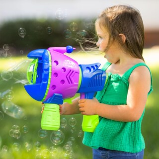Foto 2 | Foto 2 | Bubble Bazooka Maxx Bubbles Blaster De 30 Cm Con Doble Agarre - Venta Internacional.