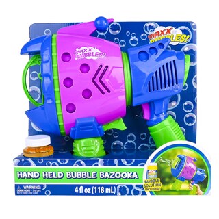 Foto 4 | Foto 4 | Bubble Bazooka Maxx Bubbles Blaster De 30 Cm Con Doble Agarre - Venta Internacional.