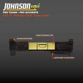 Foto 3 | Foto 3 | Línea Johnson Level & Tool 575 Structo-cast De 3 Cm - Venta Internacional.
