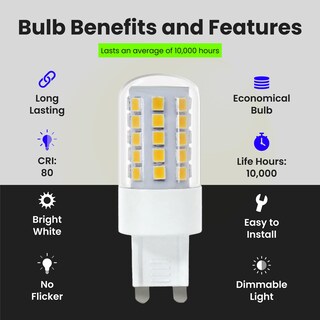 Foto 4 | Foto 4 | Bombilla Feit Electric Bpg940/830 Led 500 Lúmenes Cálida - Venta Internacional.