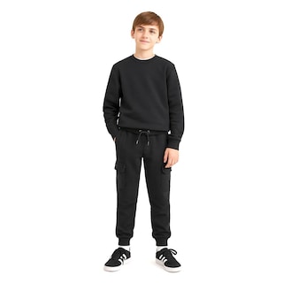 Foto 1 | Foto 1 | Pantalon Jogger Tipo Cargo Para Niño /kids 96180 (negro) Negro
