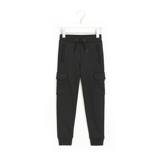 Foto 2 | Foto 2 | Pantalon Jogger Tipo Cargo Para Niño /kids 96180 (negro) Negro