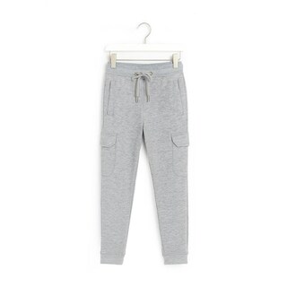 Foto 2 | Foto 2 | Pantalon Jogger Tipo Cargo Para Niño /kids 96180 (gris Light) Gris