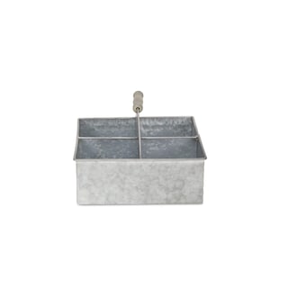 Foto 4 | Foto 4 | Caddy Cheung Fp-4012 Metálico Con 4 Compartimentos 25x25x10 Cm - Venta Internacional.