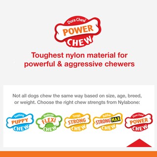 Foto 2 | Foto 2 | Juguete Para Perros Nylabone Power Chew Xl Nailon Duradero 18 Cm - Venta Internacional.