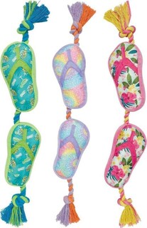 Foto 1 | Foto 1 | Multinacional Juguete Terapéutico Calmante Para Perros Con Cuerda Y Estampado Flip Flop - Venta Internacional.