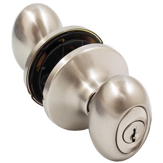 Foto 3 | Foto 3 | Pomo De Puerta Stone Harbor Hardware Springhill Con Llave En Níquel Satinado - Venta Internacional.