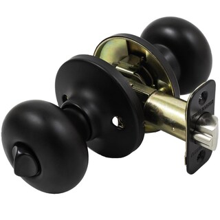 Foto 3 | Foto 3 | Pomo Para Puerta Stone Harbor Hardware Highland Con Cerradura Entrada Acabado Negro Mate - Venta Internacional.