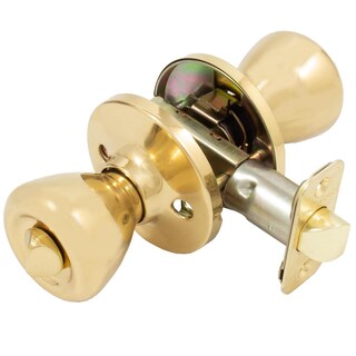 Foto 4 | Foto 4 | Pomo De Puerta Stone Harbor Hardware Tulip Privacy De Latón Pulido - Venta Internacional.