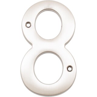 Foto 1 | Foto 1 | House Number 8 Stone Harbor Hardware 10 Cm Níquel Satinado - Venta Internacional.