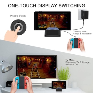 Foto 4 | Foto 4 | Base De Carga Para Adaptador De Tv Hdmi 4k Para Nintendo Swi - Venta Internacional.