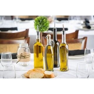 Foto 4 | Foto 4 | Botella De Vidrio Para Aceite Y Vinagre Tablecraft 473 Ml - Venta Internacional.