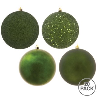Foto 2 | Foto 2 | Adorno Colgante Vickerman De 2.75 Pulgadas Color Verde Musgo Paquete De 20 - Venta Internacional.