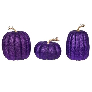 Foto 1 | Foto 1 | Figuras Navideñas Vickerman Purple Pumpkins - Venta Internacional.