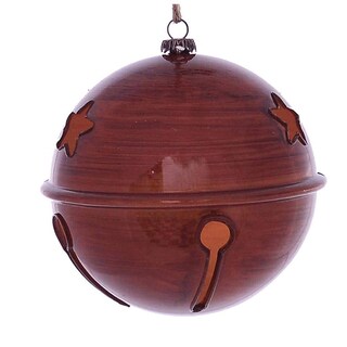 Foto 1 | Foto 1 | Adorno Navideño Vickerman Con Forma De Campana De Madera De Cobre De 4 Pulgadas - Venta Internacional.