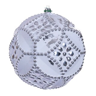 Foto 1 | Foto 1 | Adorno Colgante Vickerman De 6 Pulgadas  Grabado En Plata  Paquete De 4 - Venta Internacional.