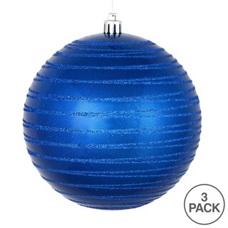 Foto 3 | Foto 3 | Adorno Colgante Vickerman 15 Cm Acabado En Caramelo Azul 3 Unidades - Venta Internacional.
