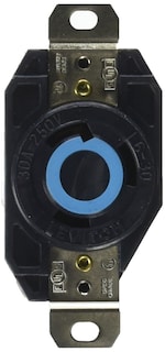 Foto 1 | Foto 1 | Receptáculo Eléctrico Único Negro Leviton S01-02620-00d - Venta Internacional.