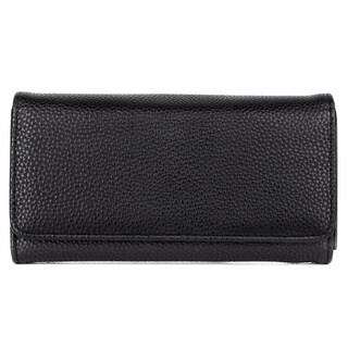 Foto 1 | Foto 1 | Cartera Julia Buxton Bianca Negra Rfid De Piel Vegana - Venta Internacional.