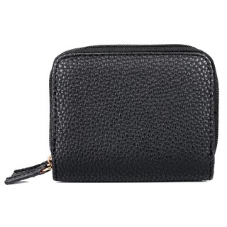 Foto 1 | Foto 1 | Cartera Julia Buxton Usa Rfid Con Textura De Guijarros Color Negro - Venta Internacional.