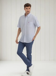 Foto 1 | Foto 1 | Ferrioni Camisa Manga Corta De Hombre M27083