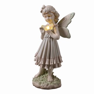 Foto 2 | Foto 2 | Figura Solar Hi-line Con Luz Led Para Niña Con Mariposa - Venta Internacional.