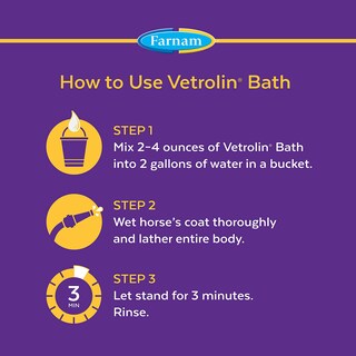 Foto 7 | Foto 7 | Limpiador De Pieles De Animales Farnam Vetrolin Bath 946ml - Venta Internacional.