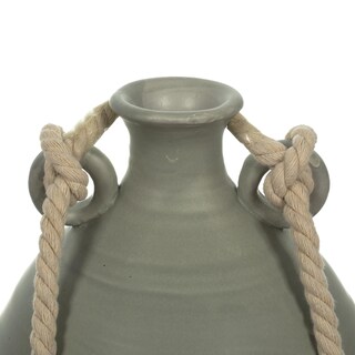Foto 3 | Foto 3 | Jarrón Vickerman Con Cuerda De Yute Para Colgar Color Beige - Venta Internacional.