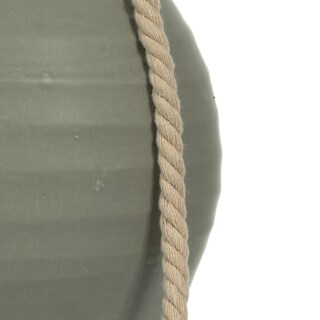 Foto 4 | Foto 4 | Jarrón Vickerman Con Cuerda De Yute Para Colgar Color Beige - Venta Internacional.
