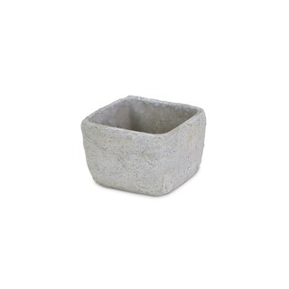 Foto 1 | Foto 1 | Maceta De Cerámica Con Diseño De Flecha De Cemento Cuadrada De Cheung Gris - Venta Internacional.
