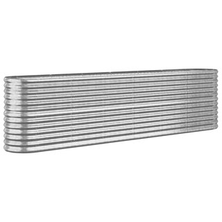 Foto 1 | Foto 1 | Cama De Jardín Elevada Vidaxl Acero Duradero Plata 260 X 40 X 68 Cm - Venta Internacional.