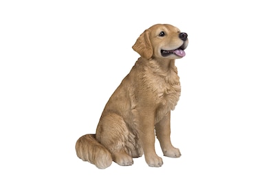Foto 2 | Foto 2 | Golden Retriever Marrón Sentado De Figurine Hi-line Gift Ltd - Venta Internacional.