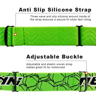 Foto 6 | Foto 6 | Gafas De Motocross Nenki Para Jóvenes Y Niños Antivaho Con Protección Uv - Venta Internacional.