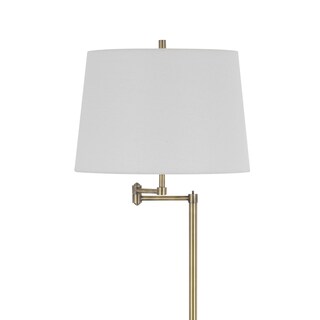 Foto 3 | Foto 3 | Lámpara De Pie Benzara Tomi 160 Cm Doble Brazo Oscilante Latón - Venta Internacional.
