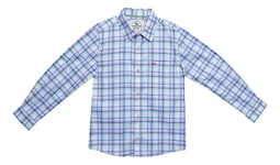 Camisa Formal De Niño Marca Ferrioni Manga Larga Color Azul