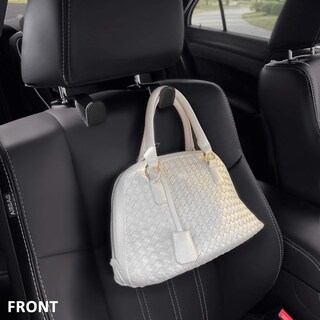 Foto 3 | Foto 3 | Ganchos Para Reposacabezas Amvoyoa Para Carteras Y Bolsos De Coche Piel Beige - Venta Internacional.