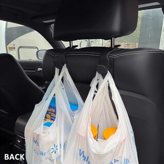 Foto 4 | Foto 4 | Ganchos Para Reposacabezas Amvoyoa Para Carteras Y Bolsos De Coche Piel Beige - Venta Internacional.