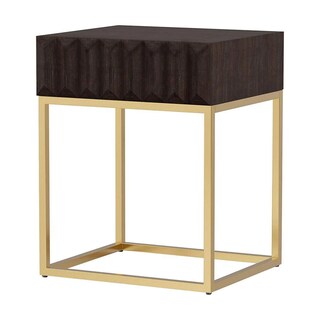 Foto 1 | Foto 1 | Mesa Benzara Bm300728 De 61 Cm Con Extremo Lateral Moderno Con Cajón - Venta Internacional.